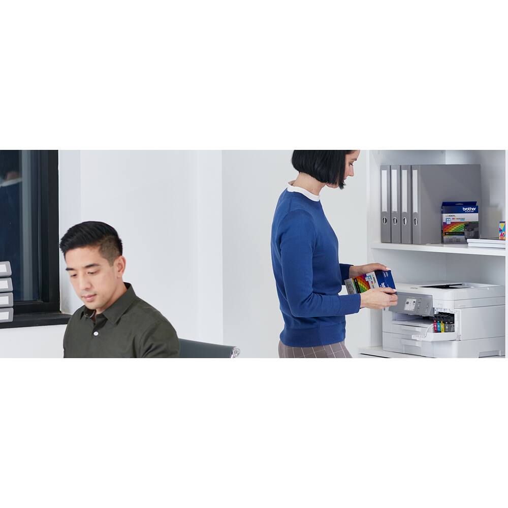 Alt View 9. Brother - LC406BKS INKvestment Standard-yield Ink cartridges Black with Printer Softwares.