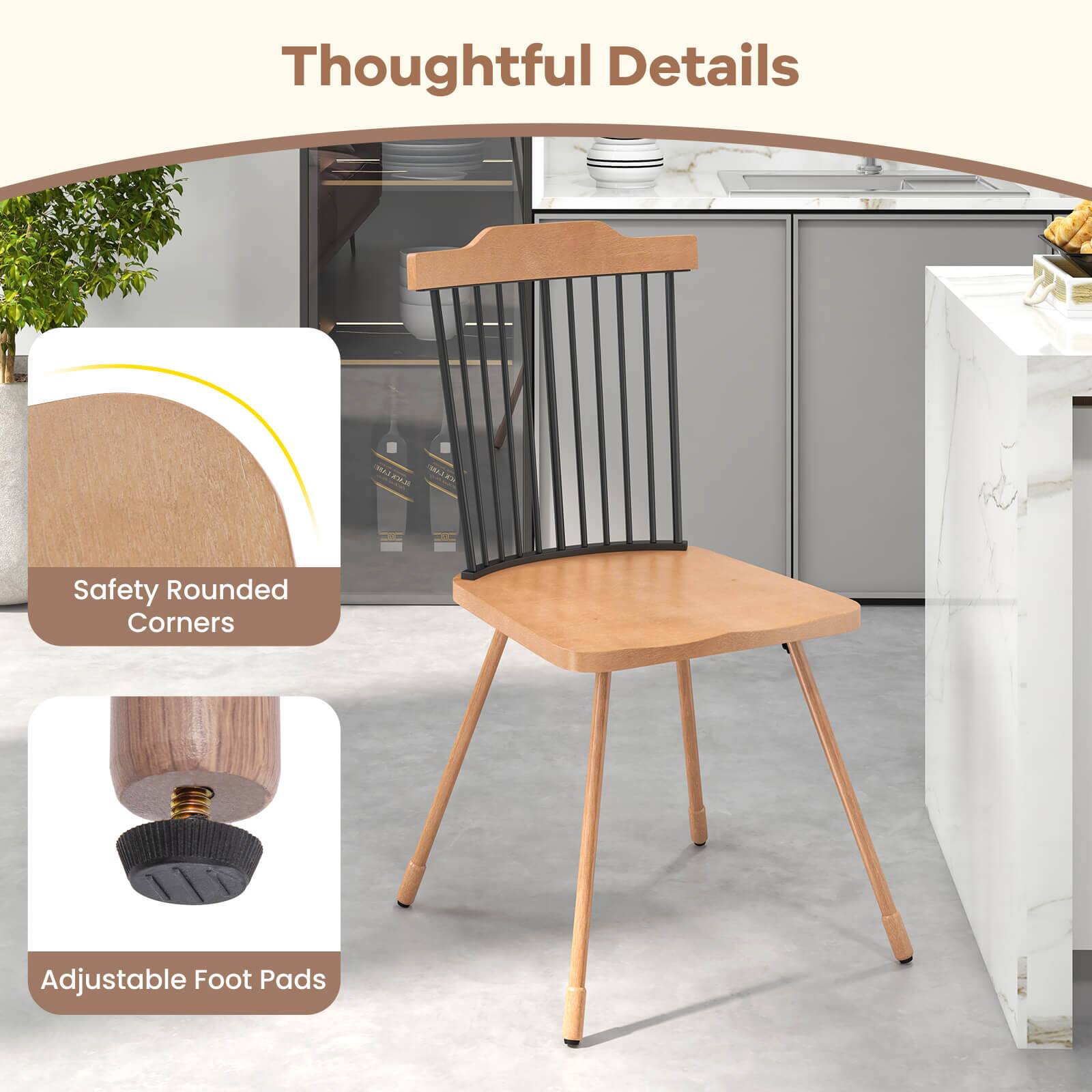 Thoughtful Details

- Safety Rounded Corners
- Adjustable Foot Pads