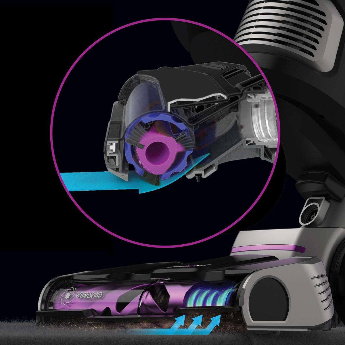 Alt View 4. Eureka - NEU700 Innova Upright Vacuum Cleaner - Purple.