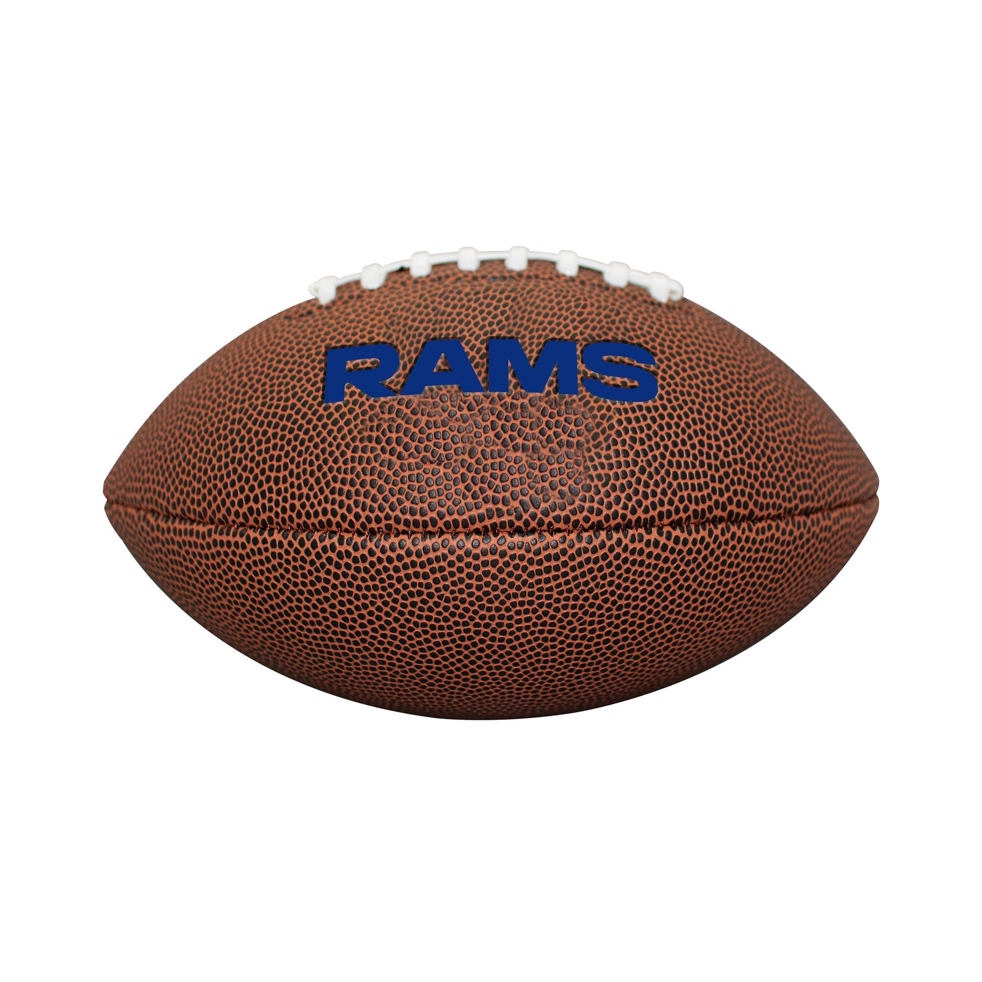 Alt View 2. Logo Brands - Los Angeles Rams Mini Football - Multicolor.