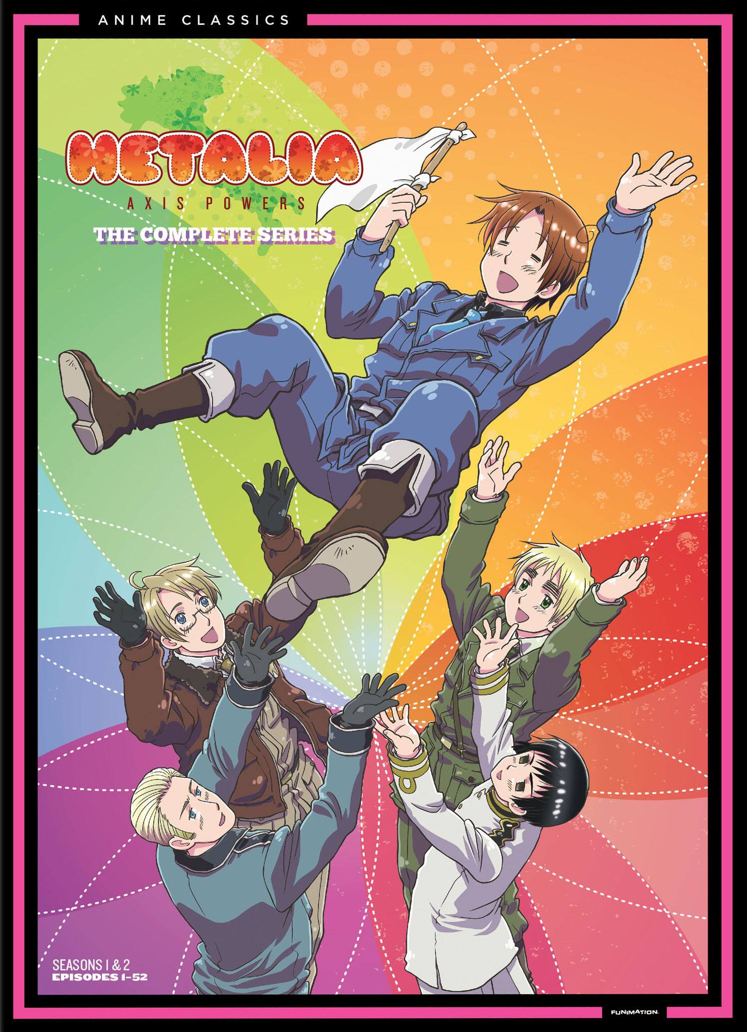 Alt View 1. Hetalia: Axis Powers Complete Series - Classic   - DVD.