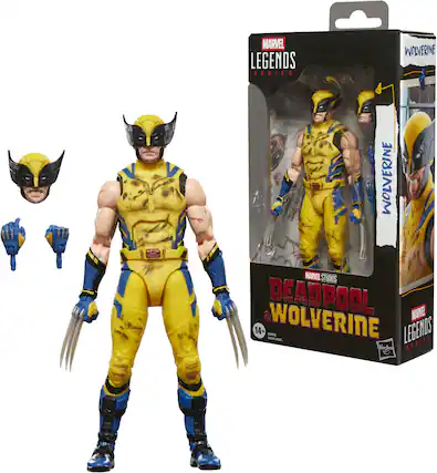 MARVEL LEGENDS SERIES
WOLVERINE 1
WOLVERINE 19
MARVEL STUDIOS & DEADPOOL
14+
WOLVERINE
LEGENDS SERIES