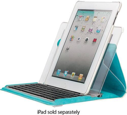 Angle Standard. Targus - Versavu Keyboard - White/Blue.