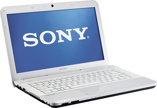 Best Buy: Sony 14 VAIO Laptop 4GB Memory 640GB Hard Drive VPCEG27FM/W