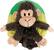 Alt View Standard 2. Happy Nappers - Hut-to-Monkey Reversible Pillow.