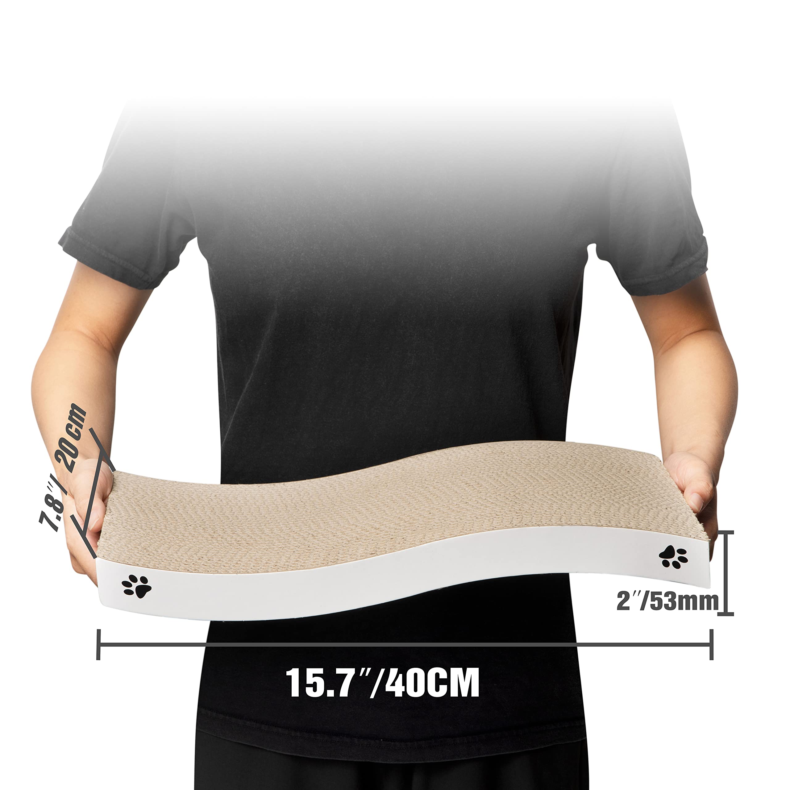 - 20 cm / 7.8" / 53 mm
- 15.7" / 40 cm