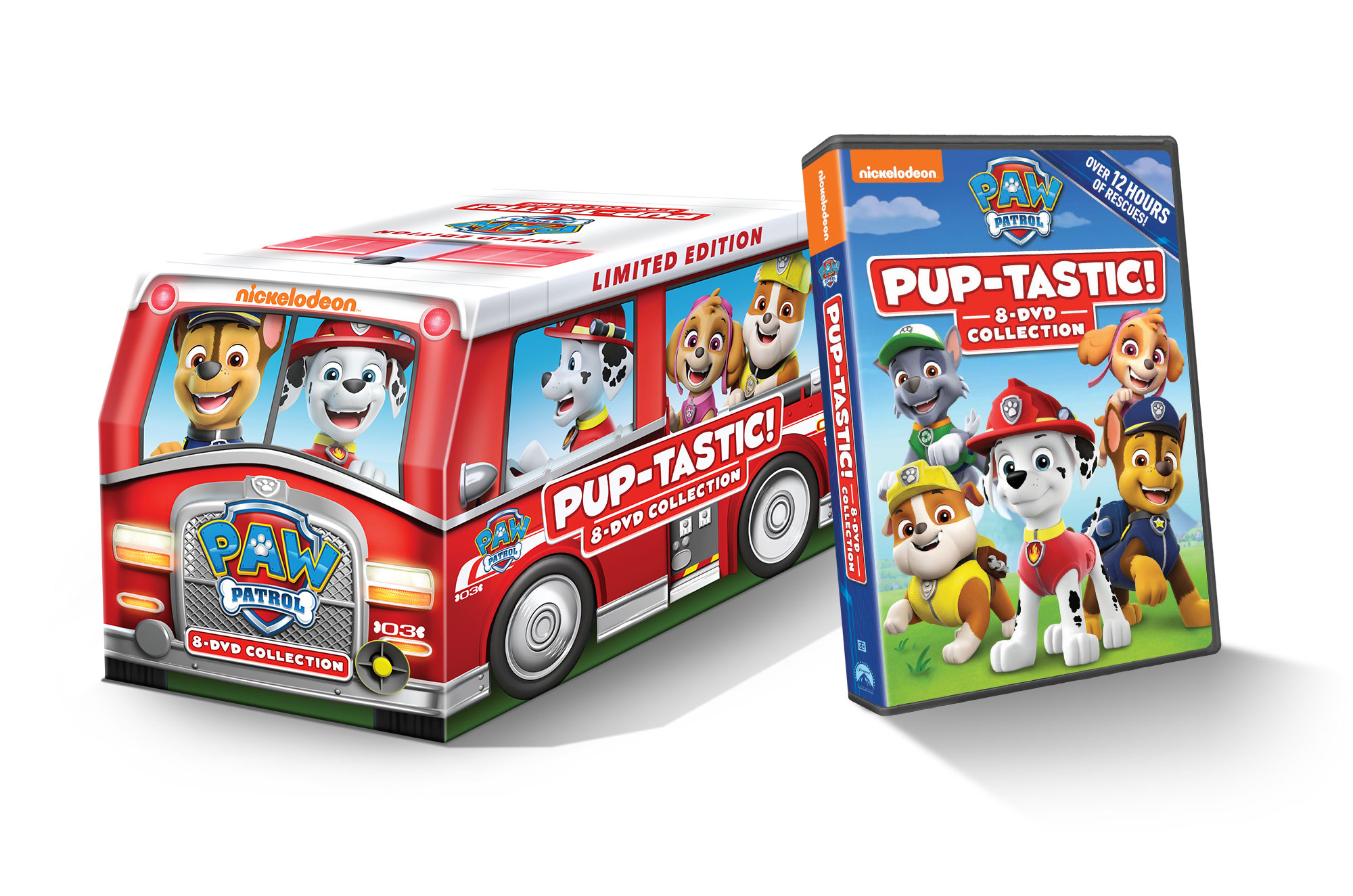 Ochtend gymnastiek abstract puree PAW Patrol: Pup-tastic! [Limited Edition Marshall's Firetruck] [8 Discs]  [DVD] - Best Buy