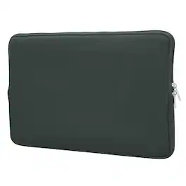 Unique Bargains - Laptop Case - Polyester Computer Sleeve Carrying Bag, Waterproof Protective Cover for 15.6" Notebook - Dark Gray