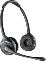 Plantronics - CS500 Wireless Headset System - Black - Front_Zoom