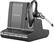 Angle. Plantronics - Savi Earset - Black.
