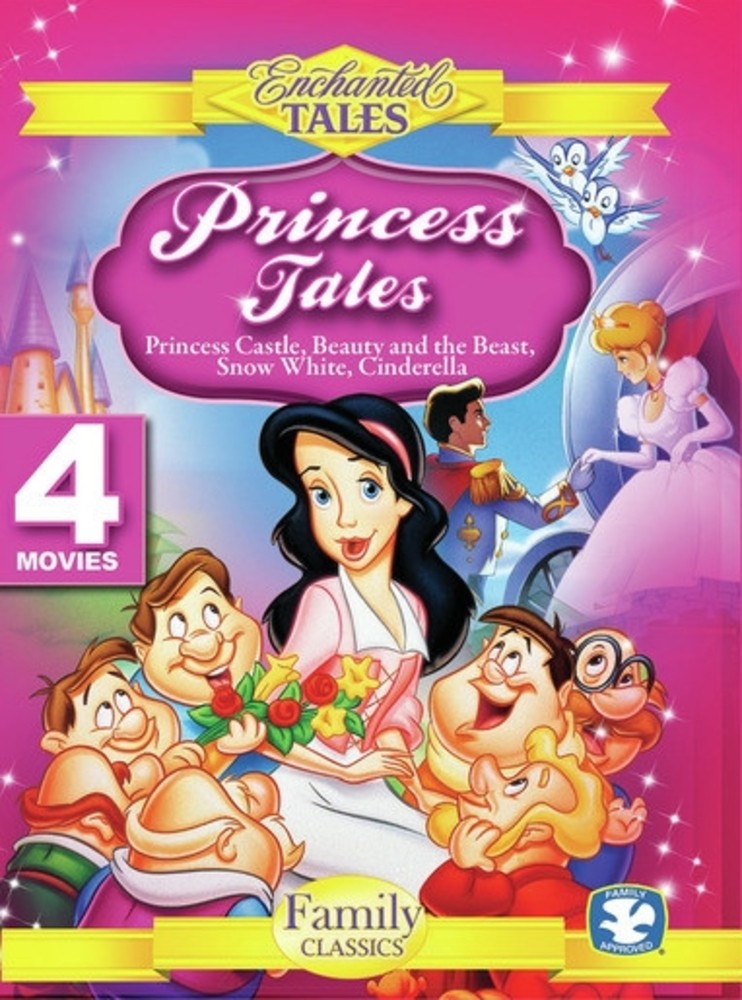Disney Princess (Belle, Cinderella and Snow White) 30 x 40cm 38mm Deep –  Pyramid International