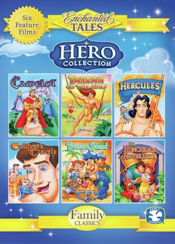 Best Buy: Hero Collection: 6 Animated Films [DVD]