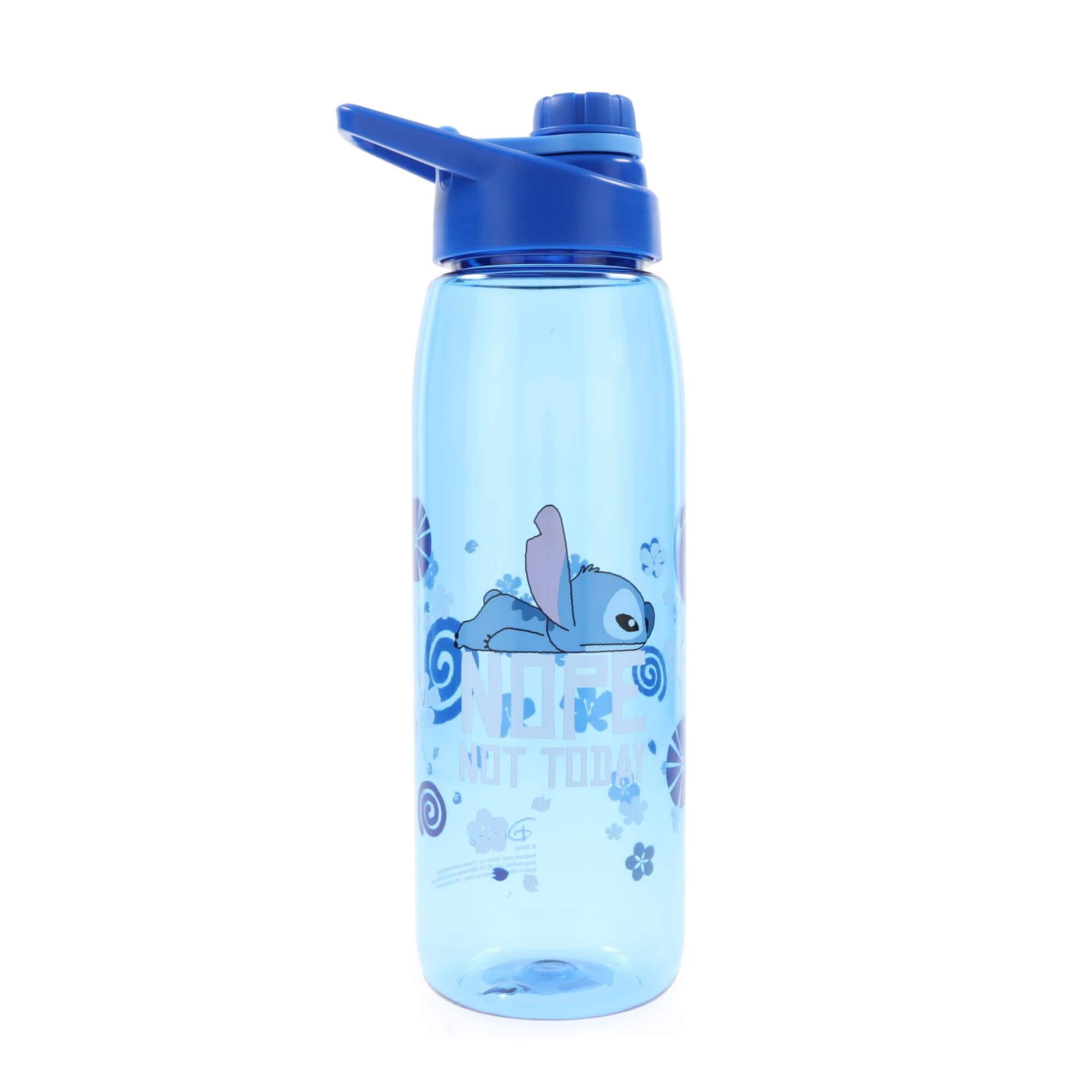 "Silver Buffalo - Disney Lilo & Stitch ""Not Today"" Water Bottle with Lid | Holds 28 Ounces - Blue" price history on PriceWatchPro
