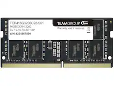 TED416G3200C22-S01
16GB DDR4 3200
CL 19-19-19-43 1.2V
S/N: 1234567890
TEAMGROUP
Team Elite
Warranty void if removed
Team Elite
Team Elite
Team Elite
Team Elite