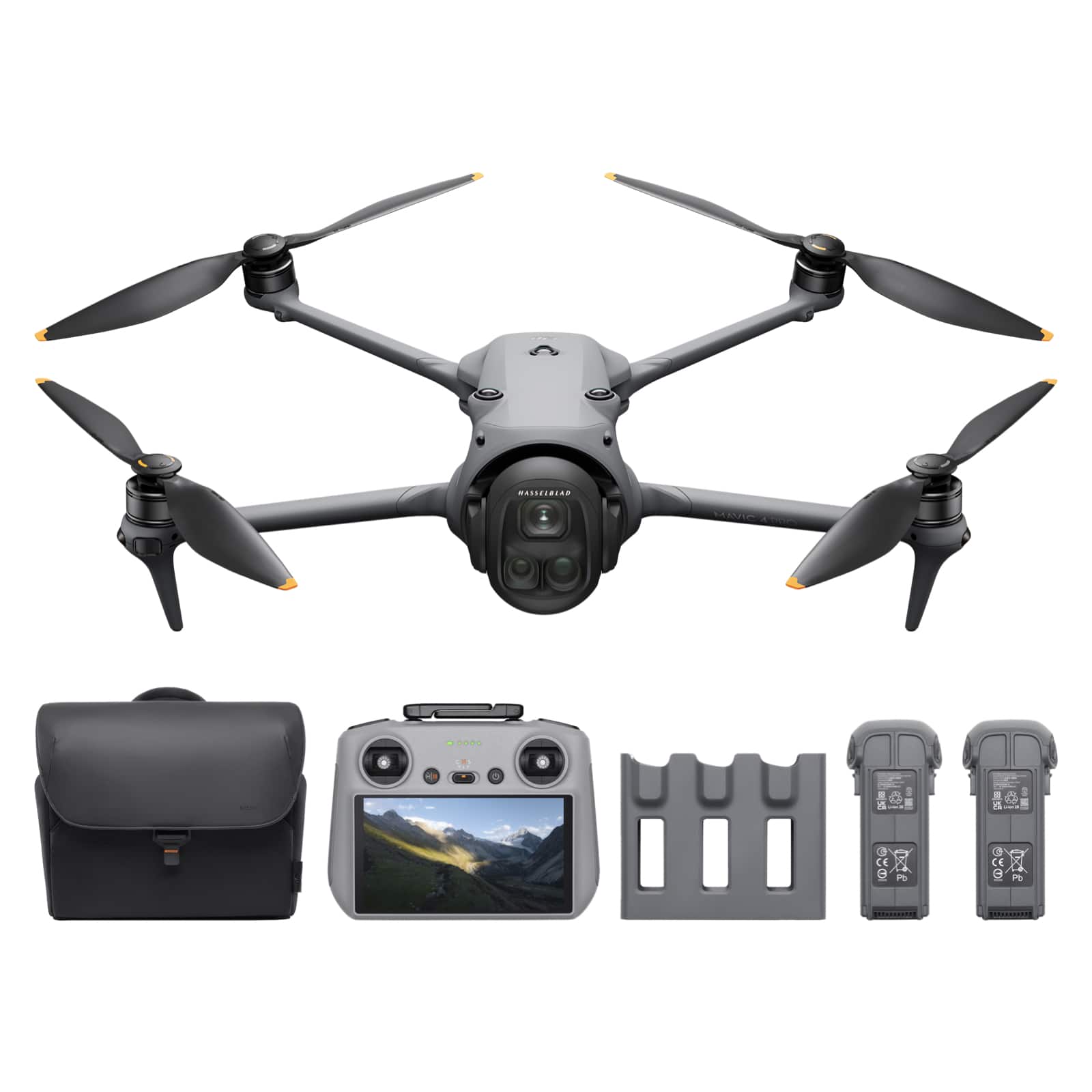 Front. DJI - DJI Mavic 4 Pro Fly More Combo(DJI RC 2).