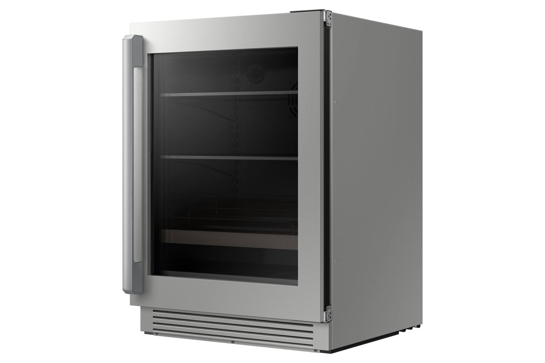 Alt View 13. Dacor - 5.0 Cu. Ft. Built-In 24-Inch Undercounter Beverage Refrigerator with Presenter Shelf and LED 3D Lighting - Custom Panel Ready.