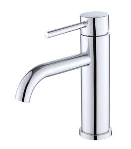Single Handle Bathroom Faucet Lavatory Faucet Stainless Steel Single Hole-T10