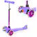 Front. Best Choice Products - Best Choice Products Kids Mini Kick Scooter Toy w/ Light-Up Wheels and Height Adjustable T-Bar - Purple - Purple.