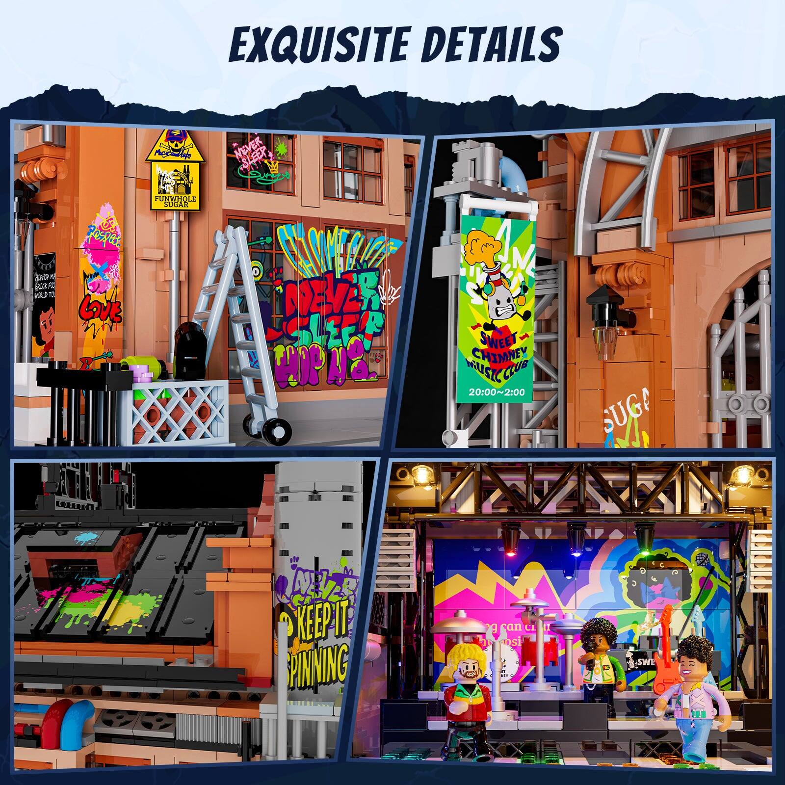 EXQUISITE DETAILS

NEVER SLEEP

AT VILP

6 oed

LOVE

FUN

WHOLE

MADE

OUR

CRIME

N

0EL

2

2F

SWEET

POF

A

CHIMNEY

PANSIC

CLUE

CLUB

20:00~2:00

SUGA

M

FaaRaR

ale

KEEP IT

PINNING

B

an

CL

Osi

I

SWE