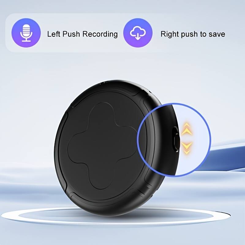 Left Push Recording  
Right push to save