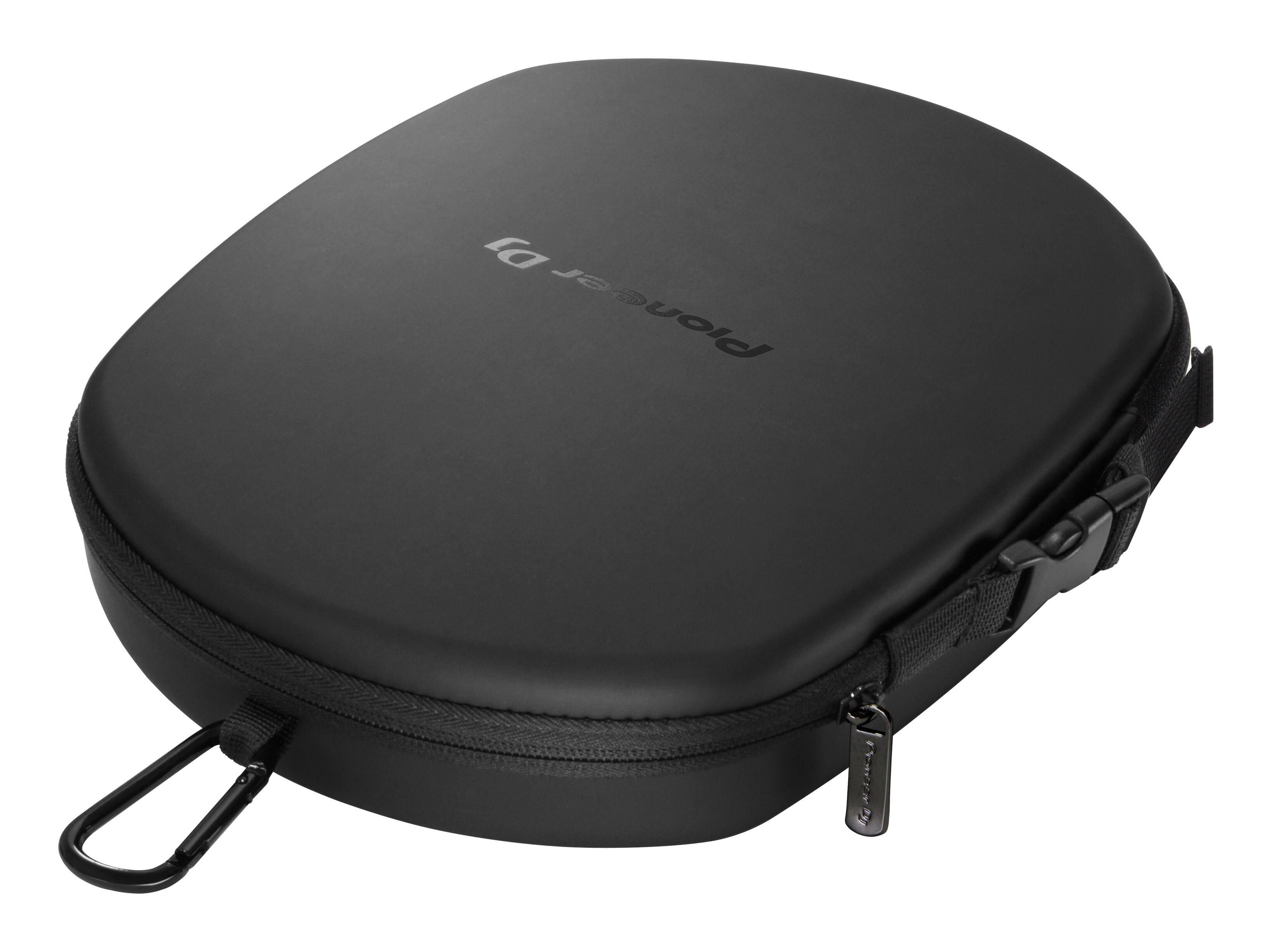 Angle. Pioneer DJ - Durable DJ Headphones Case, Travel-Friendly Carrier - Black.