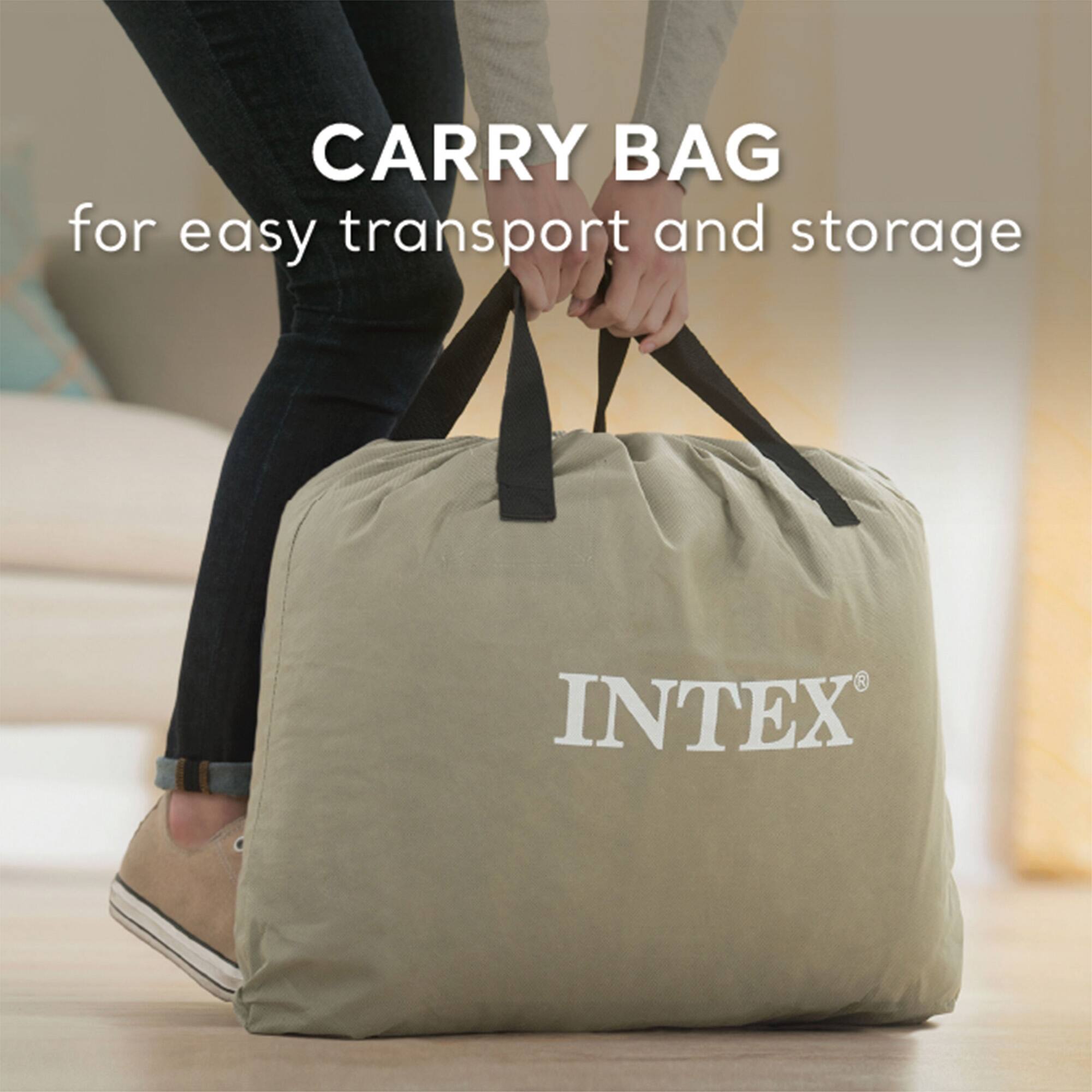 CARRY BAG  
for easy transport and storage  

INTEX®