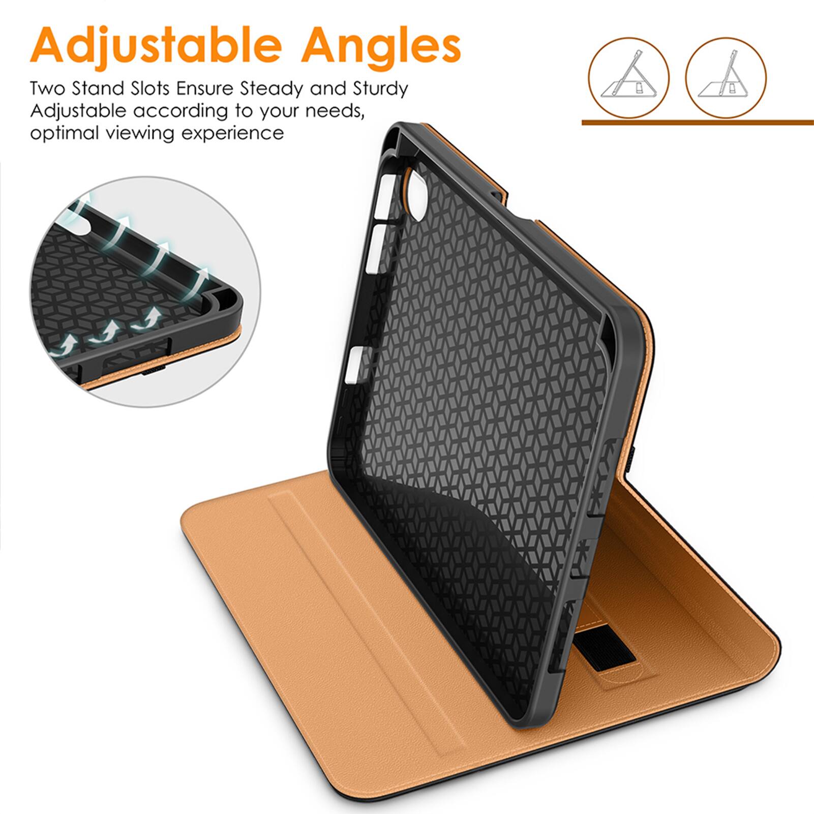 Adjustable Angles

Two Stand Slots Ensure Steady and Sturdy Adjustable according to your needs, optimal viewing experience