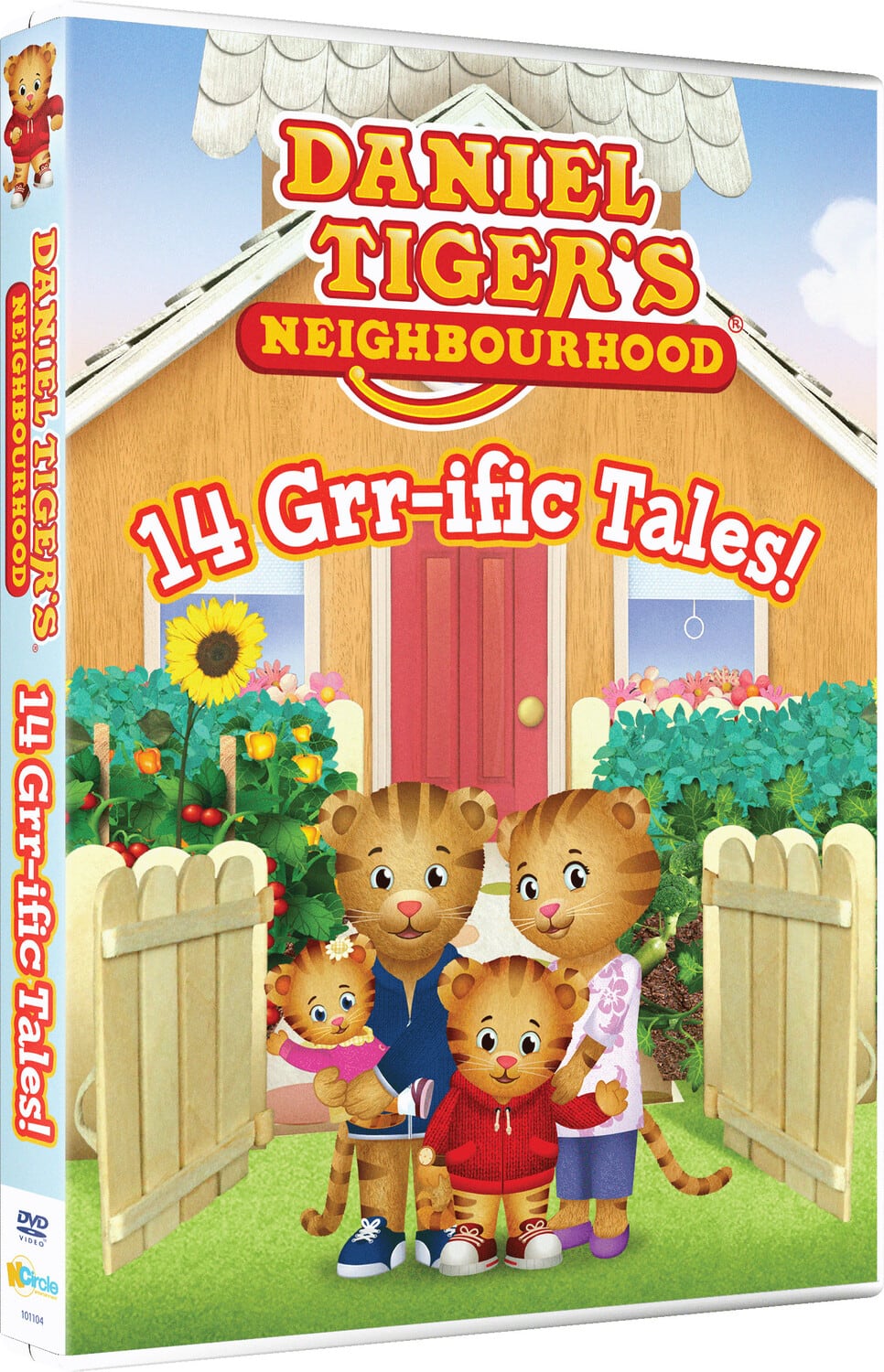 Daniel Tiger's Neighborhood: 14 Grr-Ific Tales  - DVD