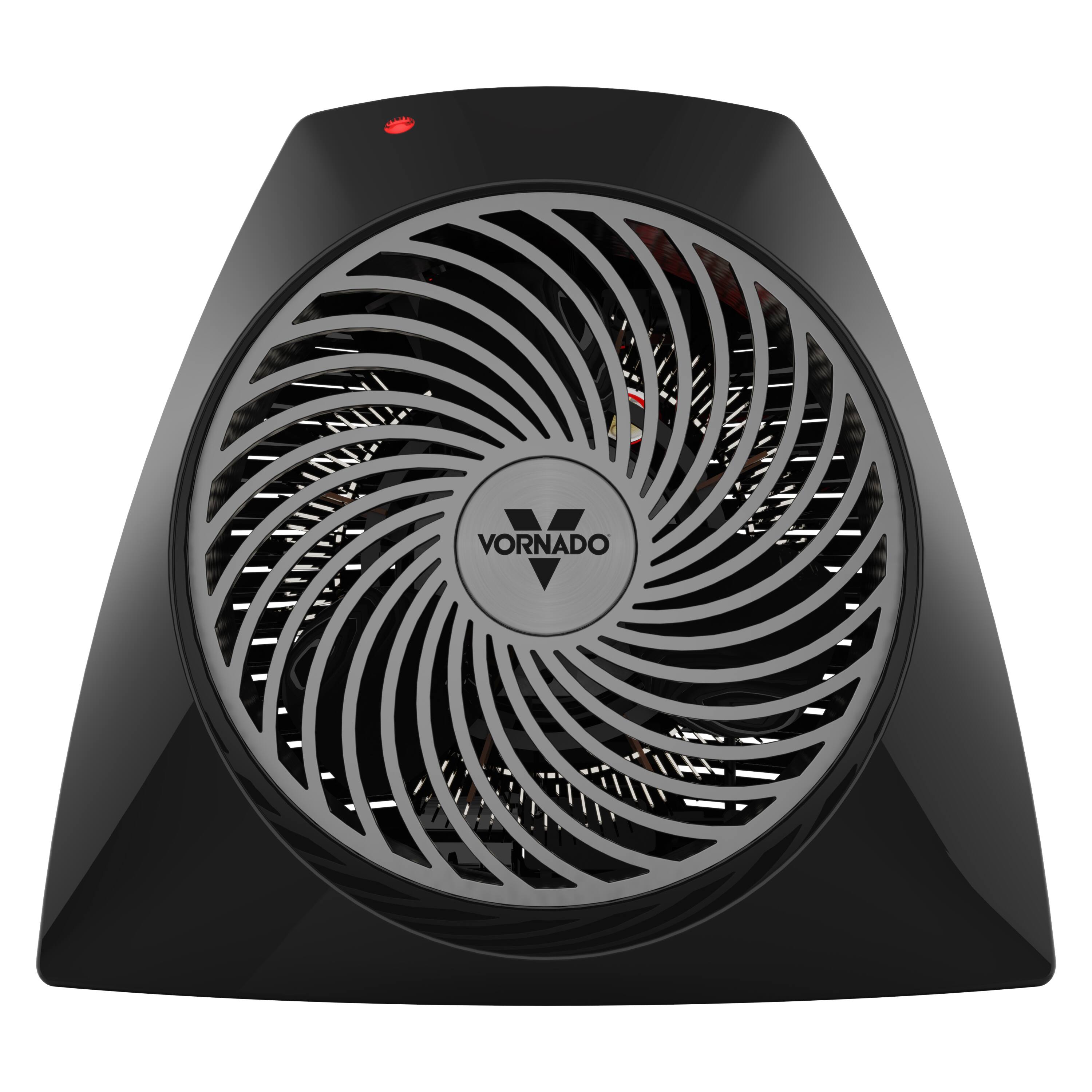 Alt View 2. Vornado - VH204 750 watts Black Indoor Electric Fan Space Heater with Advanced Safety Features - Black.