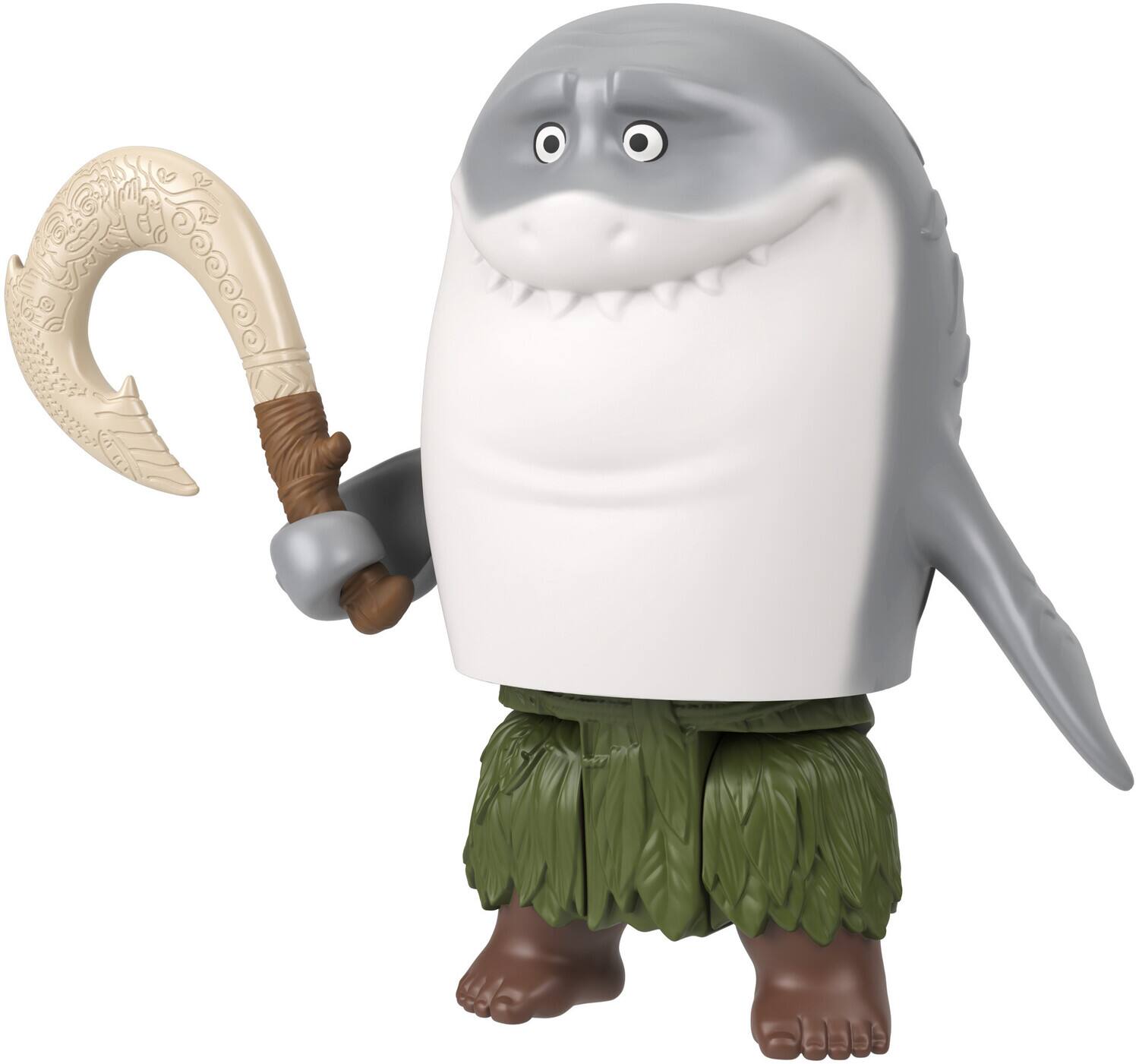 Alt View 3. Mattel - Mattel - Disney Moana Shapeshifting Shark Maui Small Doll With Transforming Shark Outfit   - COLLECTIBLES - Multicolor.