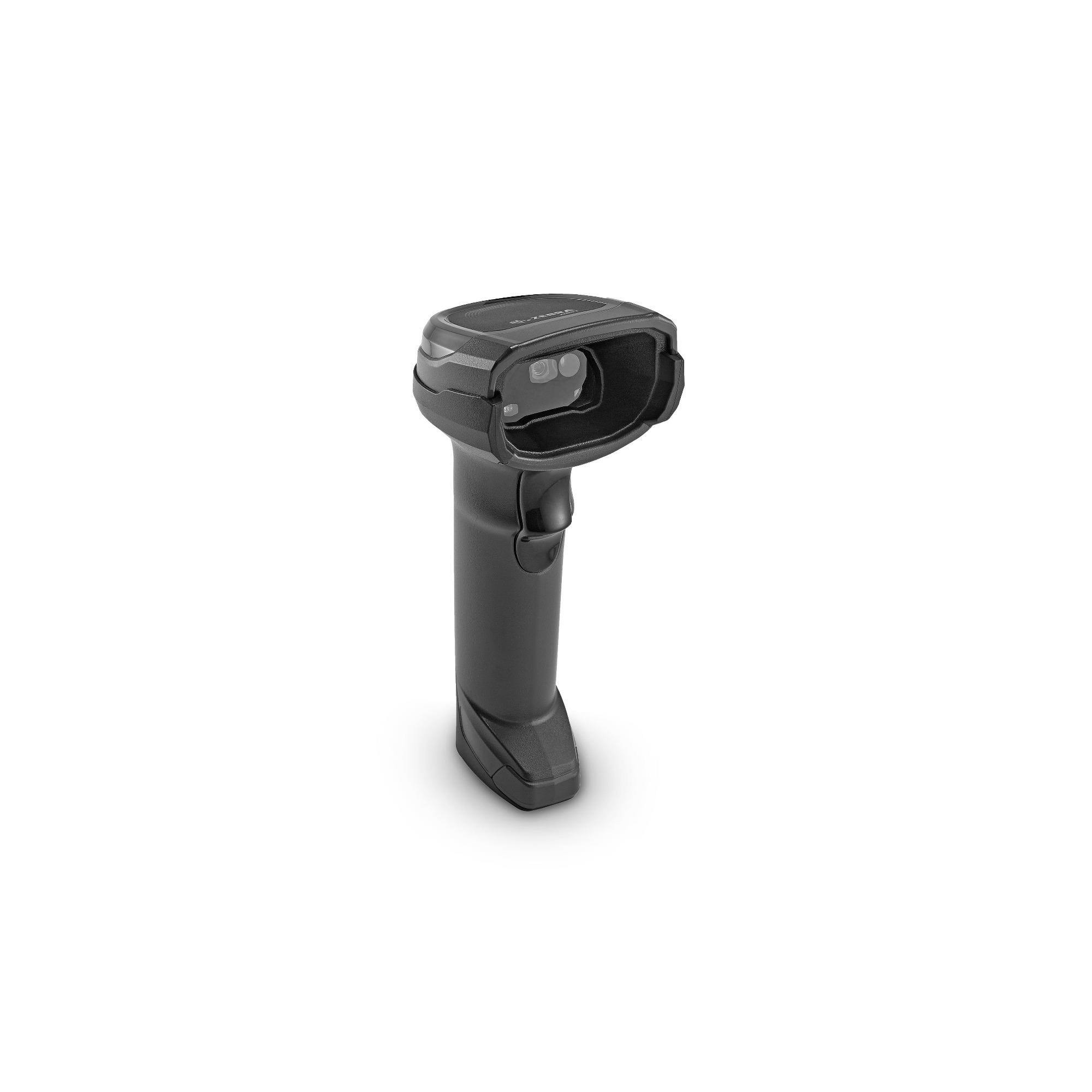 Angle. Zebra Technologies - Zebra DS8178 Series Cordless Handheld Scanner Kit with Standard Cradle (Black).