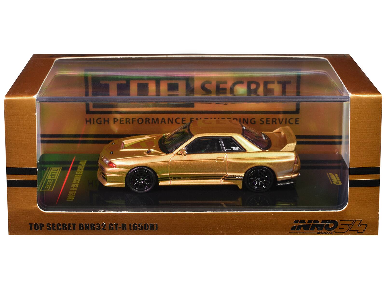 TOO SECRET HIGH PERFORMANCE ENGINEERING SERVICE  
TOP SECRET  
BNR32 GT-R (650R)  
INNO 34 MODELS