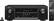 Front. Denon - 700W 5.2-Ch. 4K Ultra HD A/V Home Theater Receiver - Black.
