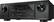 Left. Denon - 700W 5.2-Ch. 4K Ultra HD A/V Home Theater Receiver - Black.