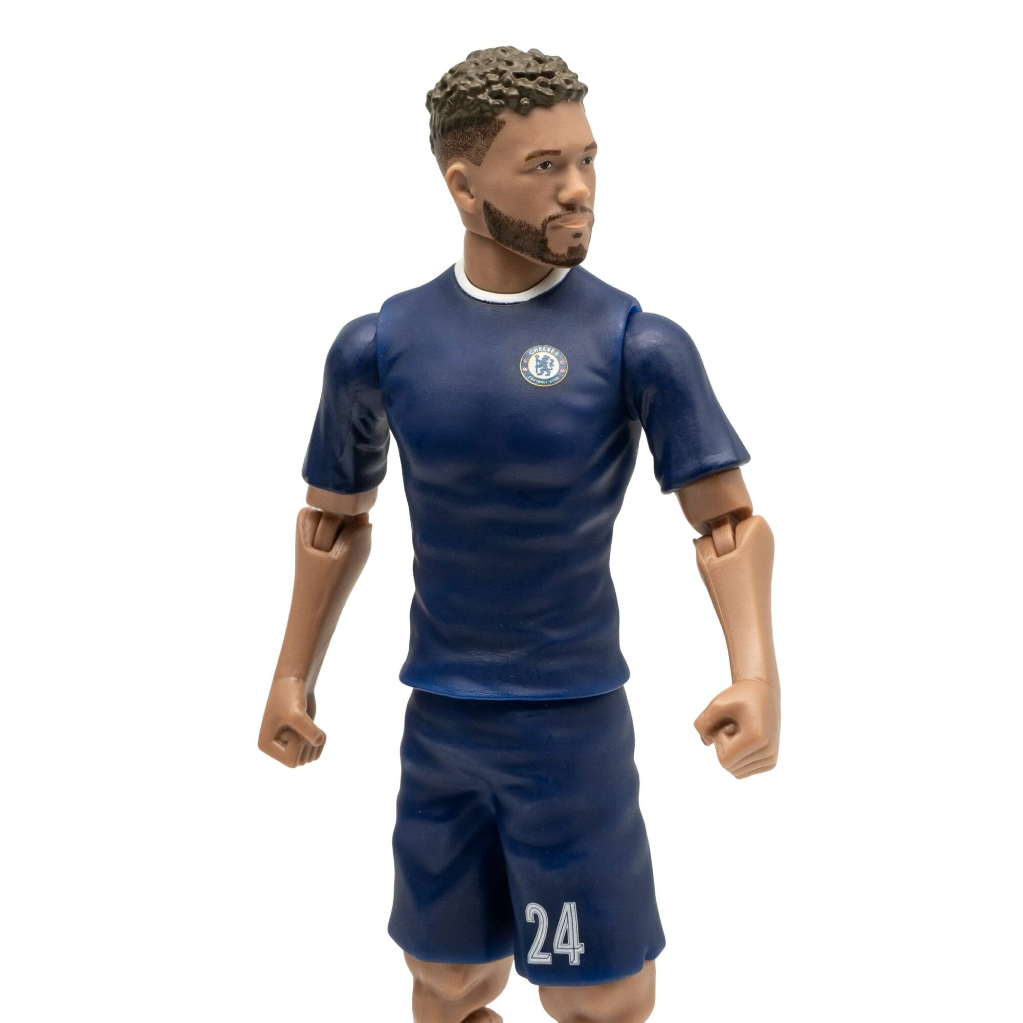 Alt View 2. Banbo Toys - Banbo Toys SOCKERS Chelsea Reece James 8" Collectible Soccer Action Figure.