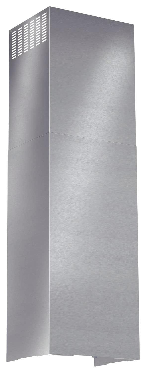 Box Canopy Chimney Hood Extension Kit for Select Bosch Range Hoods - Stainless Steel - Front_Zoom