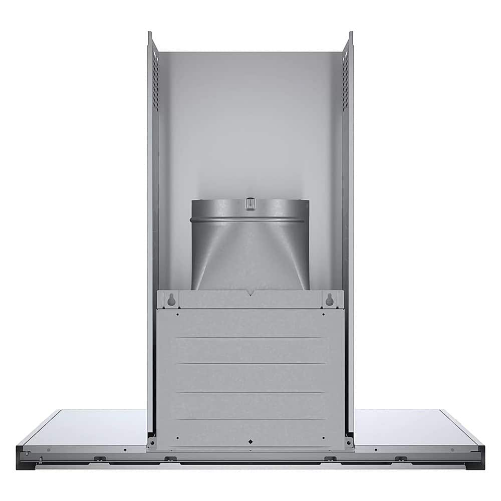Alt View 11. Bosch - 500 Series 30" Externally Vented Range Hood - Stainless steel.