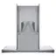 Alt View 11. Bosch - 500 Series 30" Externally Vented Range Hood - Stainless steel.