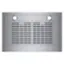 Alt View 12. Bosch - 500 Series 30" Externally Vented Range Hood - Stainless steel.