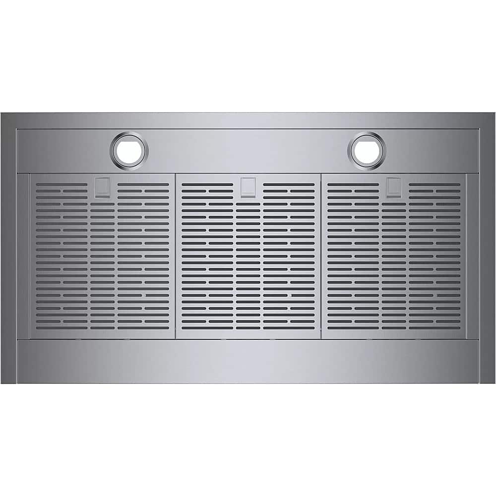 Alt View 12. Bosch - 500 Series 36" Externally Vented Range Hood - Stainless steel.