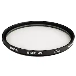 Hoya - 67mm Creative Star 4X Cross Screen Glass Filter