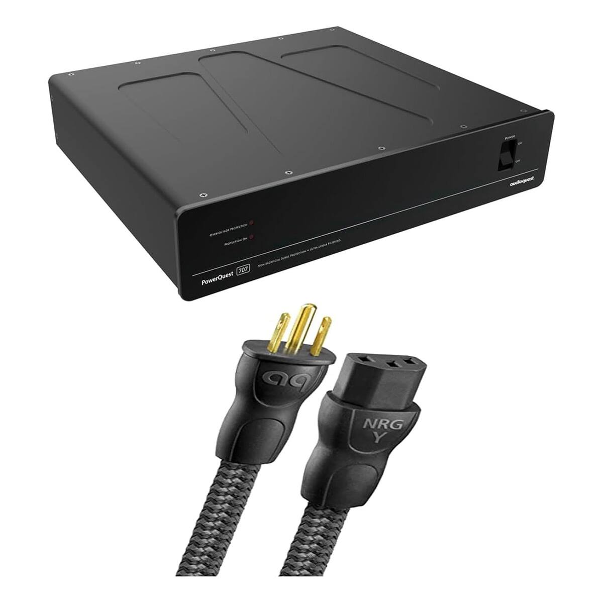 - PowerQuest T07
- NRG Y
- Gold-plated RCA connectors
- PowerQuest
- NRG
