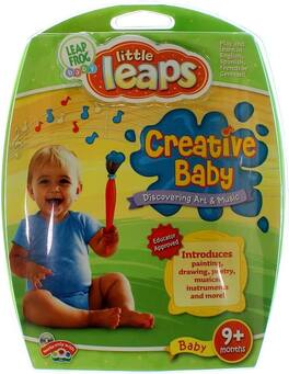 LeapFrog - Little Leaps Cartridge - Discovering Art & Music Interactive Learning Disc - Multi