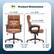 Serta Product Dimensions:
* Width: 28.25"
* Depth: 30.25"
* Back Height: 24.25"
* Seat Depth: 20.25"
* Inner Seat Width: 21.5"
* Weight Capacity: 275 lb.
* Chair Height Max: 44"
* Chair Height Min: 41"
* Seat Height Max: 22.5"
* Seat Height Min: 19.5"