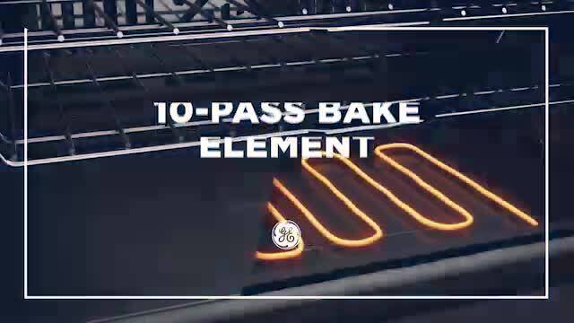 Ten-pass bake element