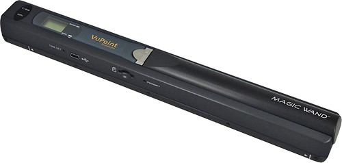Best Buy: VuPoint Magic Wand Portable Scanner Black PDS-ST415-VP