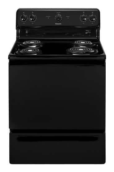 Front. Hotpoint - 5.0 Cu. Ft. Freestanding Electric Range.