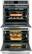 Alt View 1. Café - Cafe Series 30" Built-In Double Electric Convection Wall Oven.