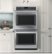 Alt View Zoom 11. Cafe Series 27" Built-In Double Electric Convection Wall Oven - Stainless steel.