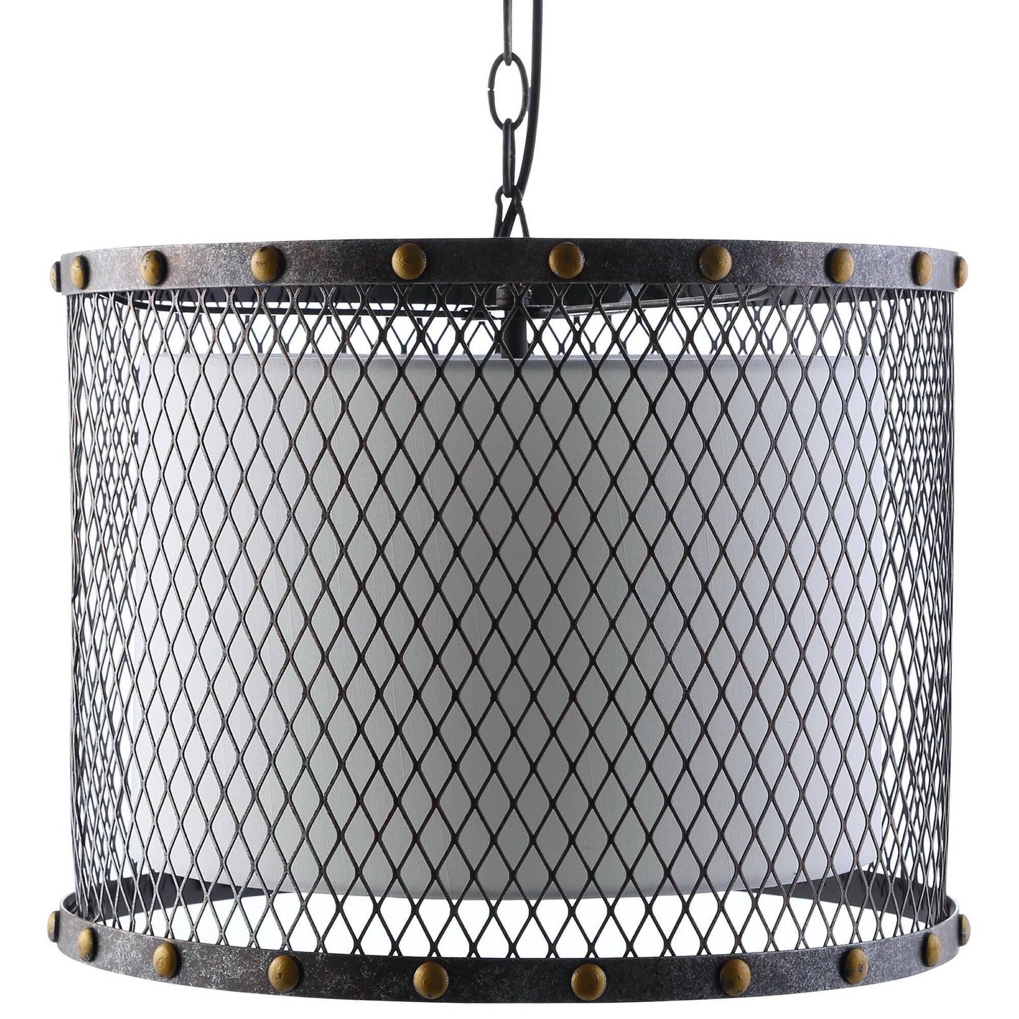 Left. Modway - Fortune Chandelier by Modway - Antique Silver.